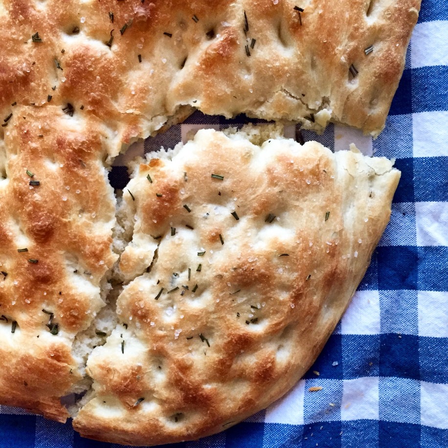 Rosemary Sea Salt Bread When apricots bloom